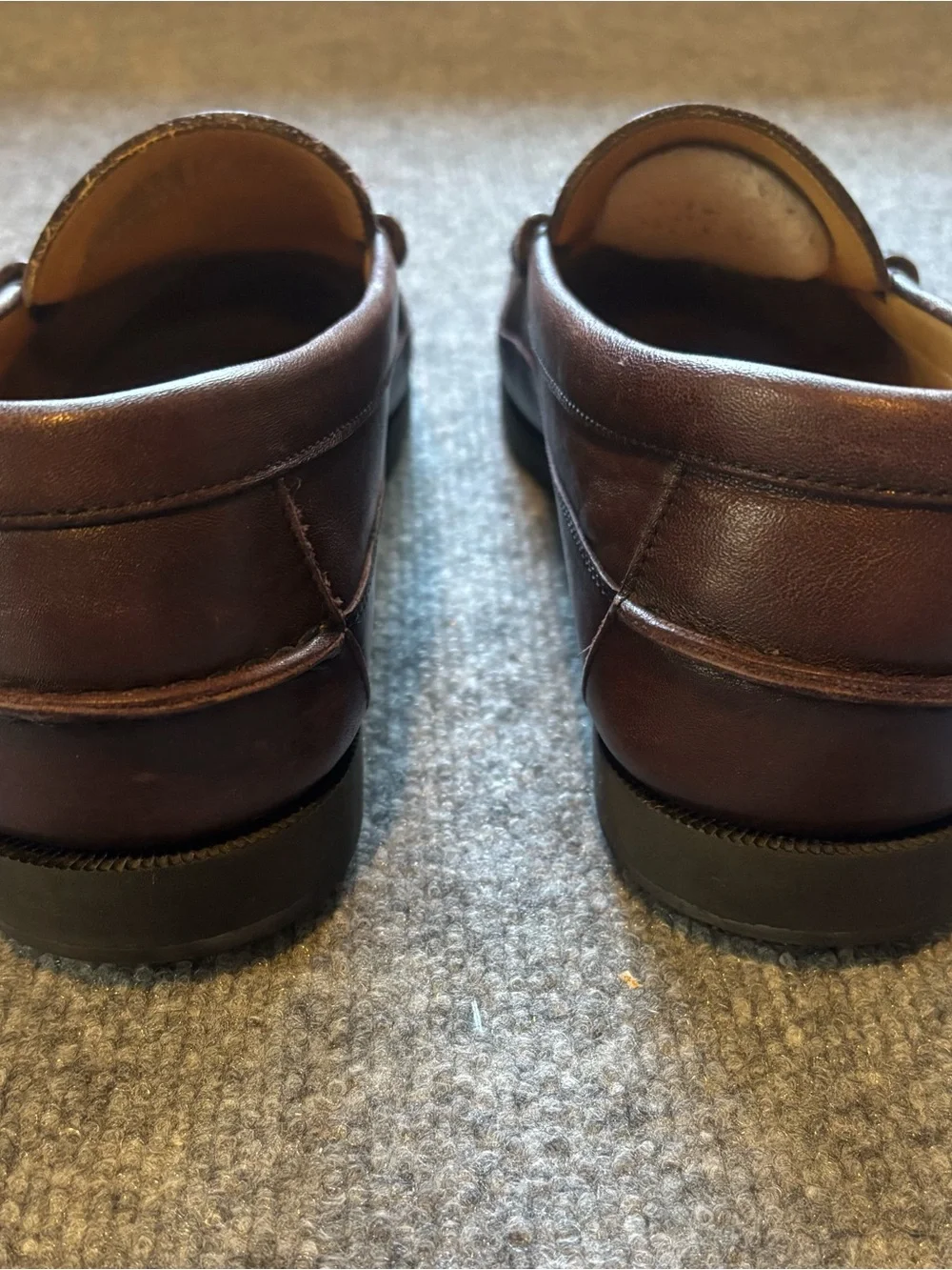 MEPHISTO Air Relax Spinnaker Brown Leather Slip On Loafers Men’s Size 11 US